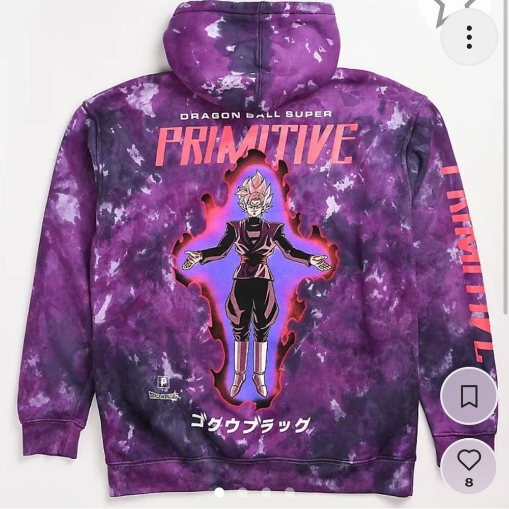 Goku Black Primitive Hoodie